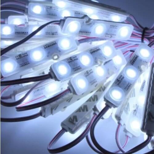IP68 Samsung 5630 led module Light Advertising lamp 1.5W 3Leds Sign Backlights Waterproof 12V Cool white Red Green Blue