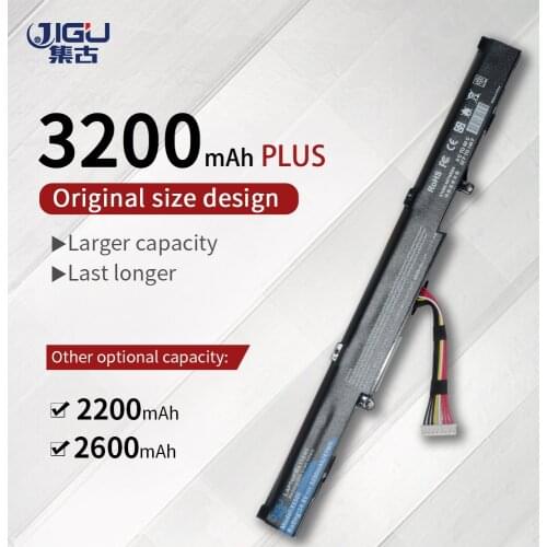 JIGU Laptop Battery FOR ASUS K751LX5200 K751MJ2940 P750LB R752L R752LAV R752LB R752LD R752LDV R752LJ R752LK R752LN X751LD X550E