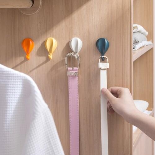 JSWORK 8Pcs Nordic Wall Key Holder Hooks Hangers Balloon Colgador Llaves Pared Crochet Mural Cuelga Mascarillas Towel Free Shipp