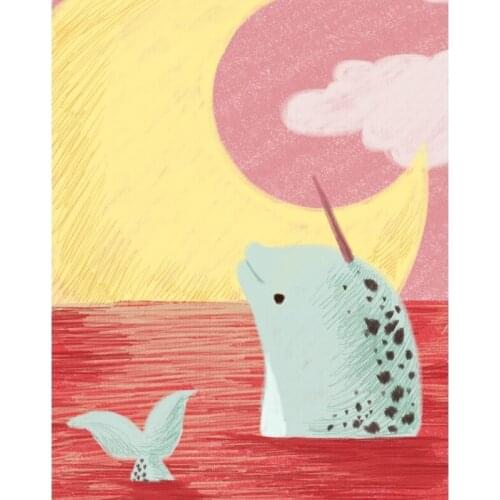 Gatyztory DIY Painting By Numbers Cartoon Picture HandPainted Oil Painting Canvas Colouring Home Decor Unique Gift