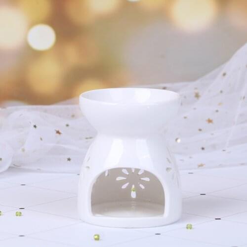 Ceramic Essential Oil Lamp Aroma Burner Aromatherapy Candle Fragrance Holder Fashion Home Furnishing Incense Burner