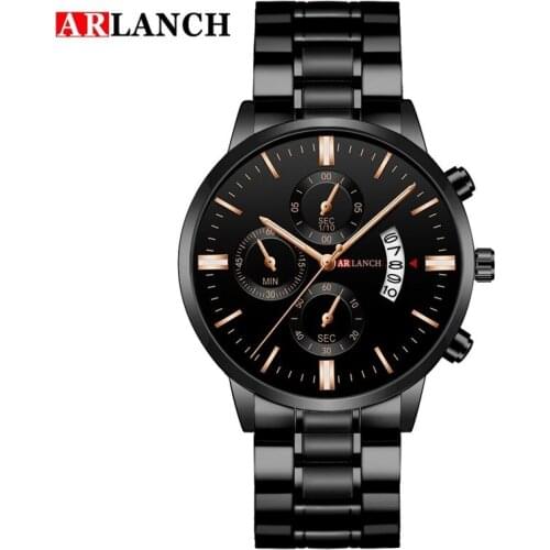 Watch mens belt waterproof calendar quartz watch