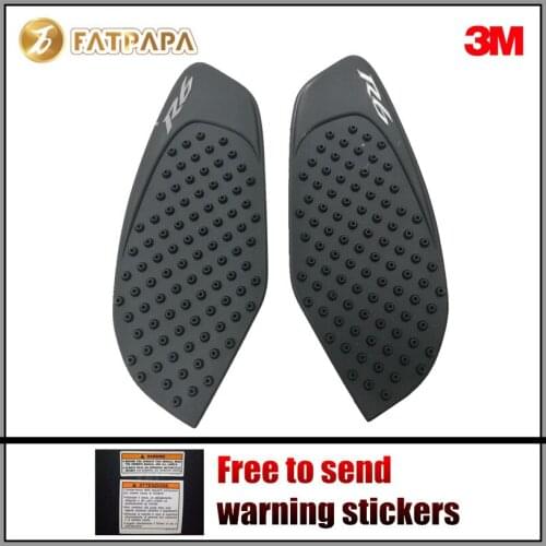 Motorcycle YZF-R6 Tank Pad Protector Sticker Decal Gas Knee Grip Tank Traction Pad Side 3M Fit For Yamaha YZF R6 2008-2015