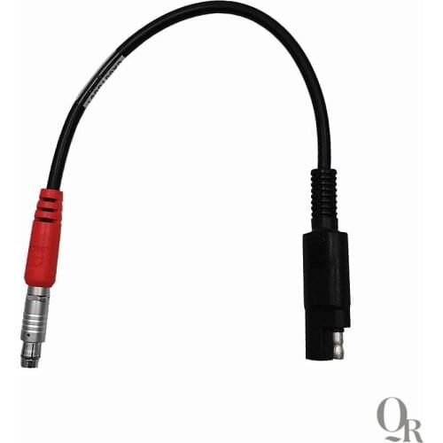Topcon A00302 Power Cable For Topcon GPS HiPer HiPer Lite Wired To SAE 2-pin Connector Topcon GA/GB GR-3 GB-500