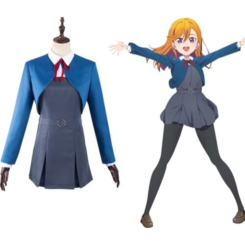 LoveLive! Superstar!! School Uniform Cosplay Costume Halloween Carnival Suit