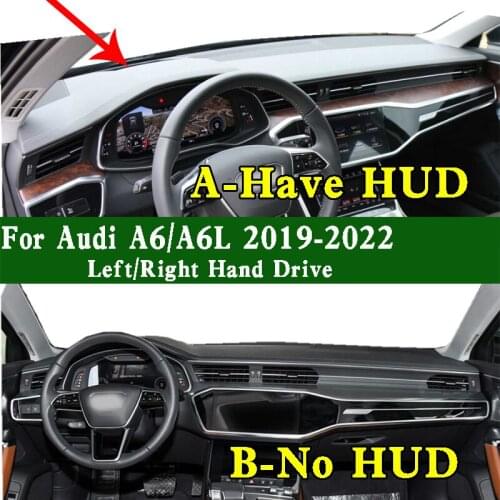 Fits Audi A6 A6L 2019 2020 2021 488 C8 A6 Avan 4A5 3.0 45 55 50 40 TDI Mild Hybrid quattro Car Dashboard Dashmat Cover Pad