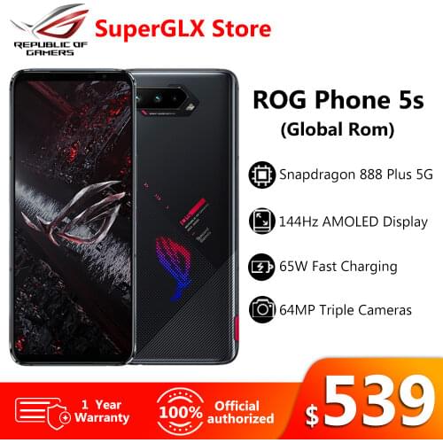 New Global Rom Asus ROG 3 5G Gaming Phone 6.59" Snapdragon865/865 Plus 6000mAh 144HZ FHD+ AMOLED NFC ROG Phone 3 ROG3 Smartphone