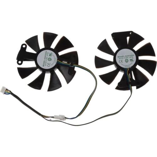 New 85mm GA91S2H DC 12V 0.35A 4Pin Cooler Fan Replacement For Zotac GTX 1060 GTX950 GTX 1050Ti Graphics Card Cooling Fan 1014