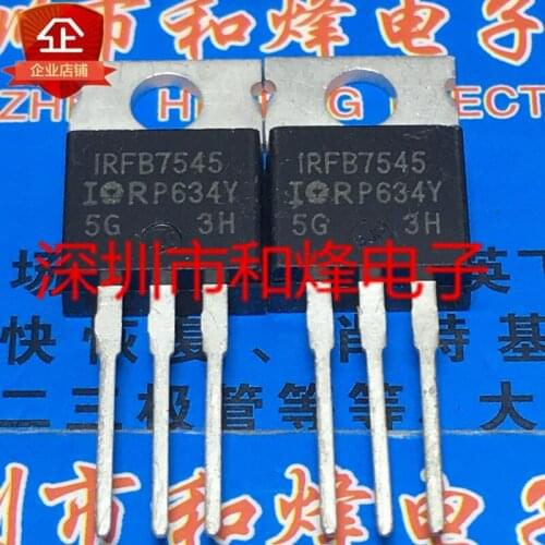 100% New&original IRFB7545 TO-220 60V 95A