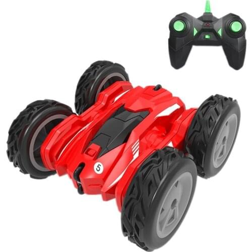 2.4G RC Stunt Tumbling Remote Control Car 360 Degree Rolling Double-Sided Flips Stunt Car Remote Control Toy Car