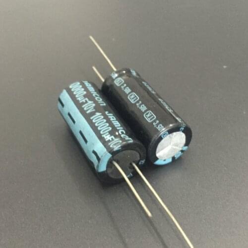 2Pcs/10Pcs 10000uF 10V JAMICON TK Series 16x35.5mm High Quality 10V10000uF Aluminum Electrolytic Capacitor