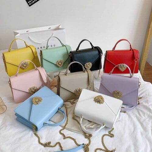 2021 Newest Famous Designer Chain Shoulder Messenger Bags Fashion High Quality Women Purse and Handbags Summer Small Square Bags