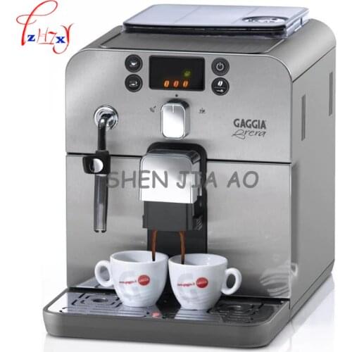 1pc 220V Business/home automatic Italian coffee machine 1.2L coffee machine intelligent stainless steel Italian coffee machine