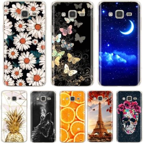 For Samsung Galaxy J3 2016 Case J310 J320F J 3 2016 Silicone Soft TPU Cover For Samsung J3 2016 Painting Protective Bumper Funda