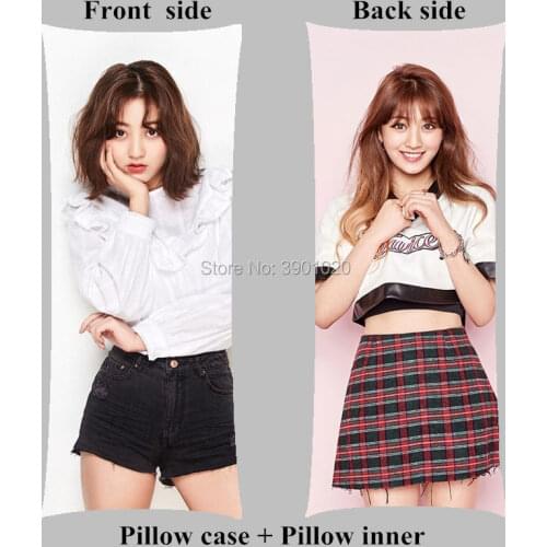 Girl Park Ji Hyo girlfriend hugging body pillow with inner korea girl woman pillow custom-made