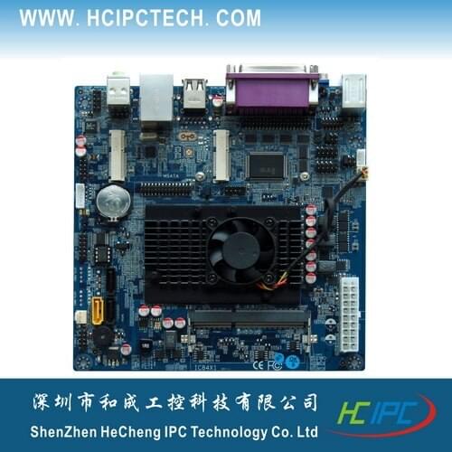 HCIPC 2044-1 ITX-HCM10X61B,C1037 Mini ITX Motherboard,6COM,2Mini PCIE,2SATA2,1SATA3,GPIO,SPDIF,1GLAN,VGA+HDMI,LPT,ATX PWR