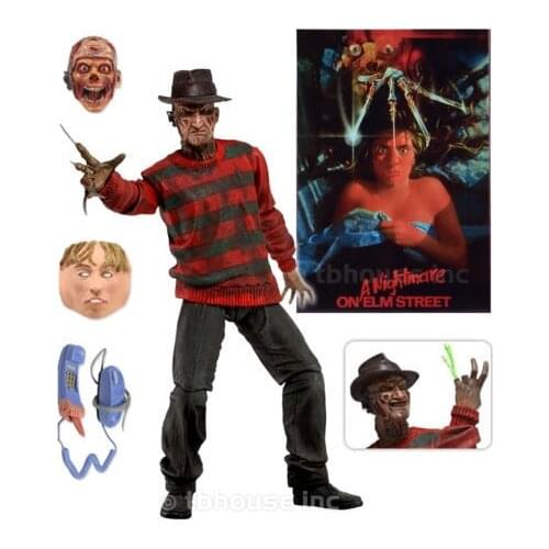 NEW hot 15cm a Nightmare on Elm Street Freddy Krueger collectors action figure toys Christmas gift doll with box