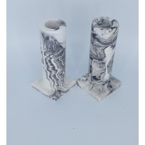 MUMLUK VAZO (10 ADET) TÜTSÜLÜK,TEKDAL GÜL,KURU ÇİÇEK,MERMER EFEKTLİ EV DEKORU,OFİS DEKORU