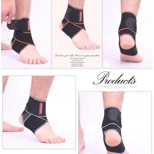 AOLIKES 85cm Adjustable Sport Gym Ankle Protector Wristband Bandage Weightlifting Running Training Guards Wrap For Men Women