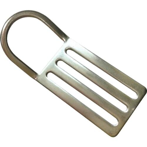 Stainless Steel Scuba Diving Weight Belt Keeper Slider With D Ring BCD Webbing Waist Holder Retainer