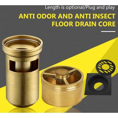 Floor Drain Deodorant Core Pipe Anti Odor Drain Insect Control Sewer Ring Bathroom Washing Machine Anti-backflow Sealer