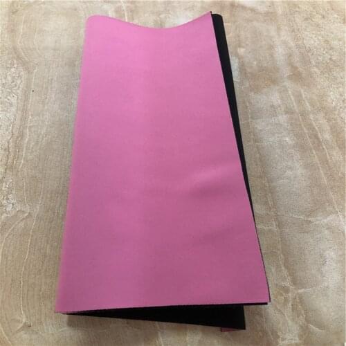 2mm pink fabric SRB fabric neoprene fabric travel bag backpack diving gear cup cover outdoor running belt