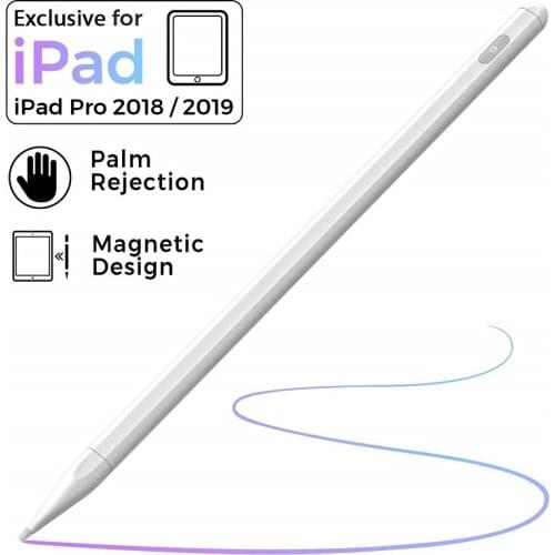 For IPad Pencil 2 with Palm Rejection Apple Pen Stylus for IPad 9.7 2018 Pro 11 12.9 2018 Air 3 10.5 2019 10.2 Mini 5 Touch Pen