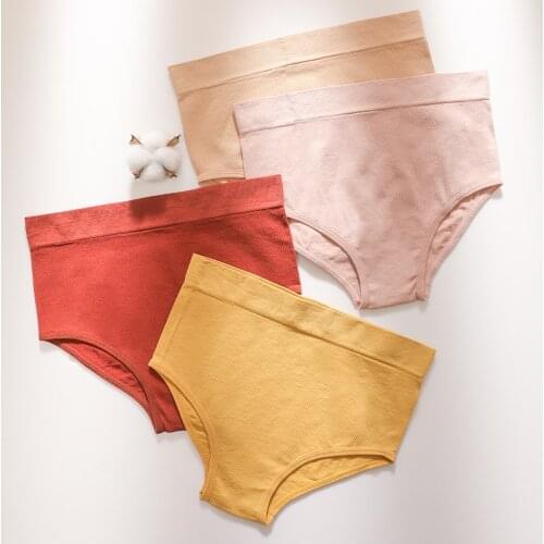 High Waist Women Panties Tummy Control Shaper Panty Seamless Underwear Female Underpants Briefs Girls Intimates Comfort Lingerie