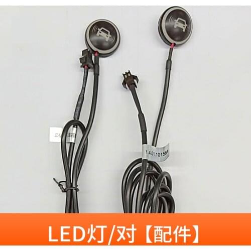 Lane change assist LED lights for blind spot monitoring, universal accessories