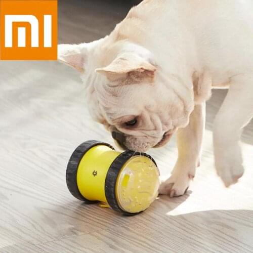 Xiaomi mini monstar Pet Toys Dog Cat Funny Interactive Toy Remote Control Car USB Rechargeable Food Leak Toys Pet Feeder Toy