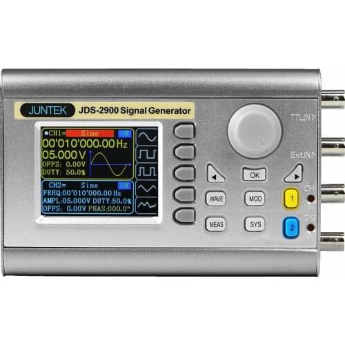 2-Channel DDS Signal Generator Counter Frequency 15 MHz Signal Source JDS2900
