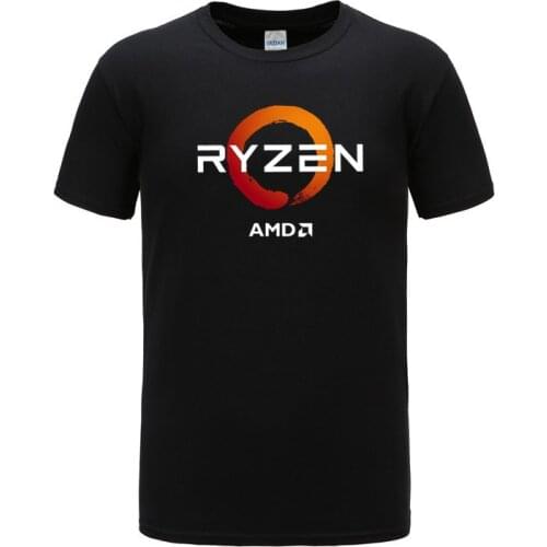 2021 PC CP CPU Uprocessor AMD RYZEN T Shirt geek programmer tees Gaming camiseta Computer ZEN Peripherals cotton geek T-Shirt