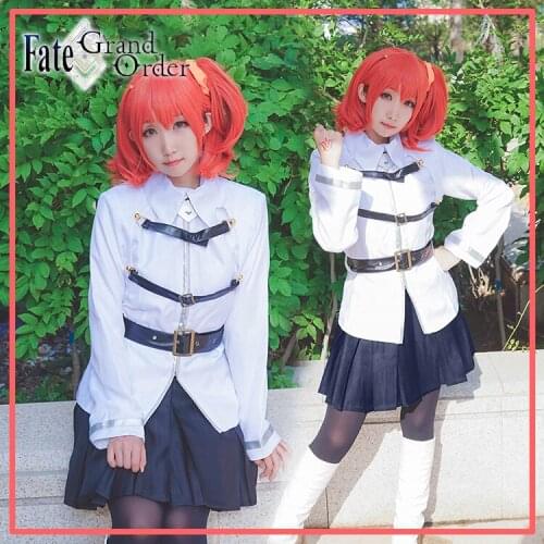Anime Game Fate/Grand Order Cartoon Cosplay Gudako Halloween female Japanese Daily Magic uniform cosplay costume