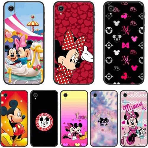 Mickey Style Phone Cases Cover For VIVO X50 30 Y97 91 93 85 83 81 79 73 V 17 15 9 S7 U3X Black Covers