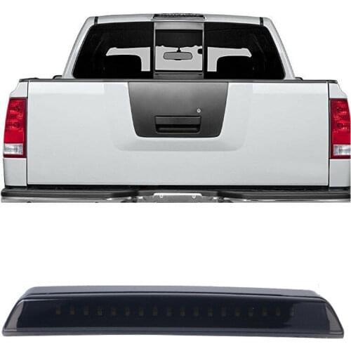 For 2015-2016 Nissan Frontier D40 / Titan A60 LED Third 3rd Brake Light Rear High Mount LED 3rd Smoke Lens Brake/Cargo Light