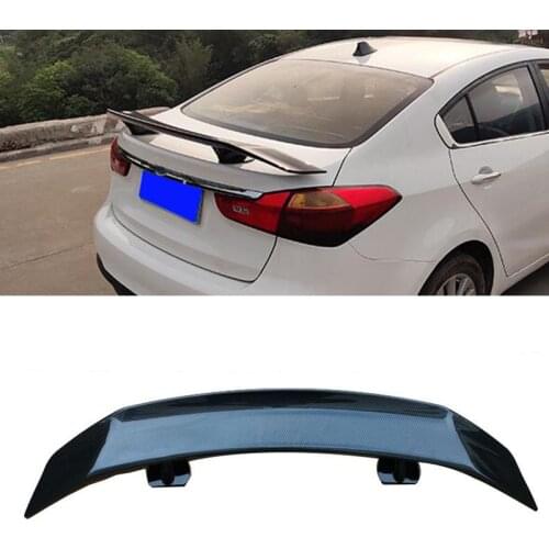 For Universal GT Style Spoiler KIA Optima K5 K3 K2 Car Spoiler ABS Material Trunk Rear Wing Tail Accessories 2011-2020