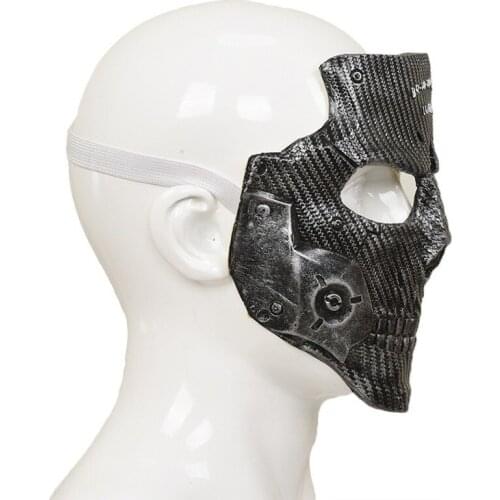Hot Game Death Stranding Die-Hardman Mask Cosplay Props Black Resin Masks