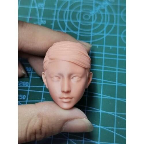 1/6 Scale Pure Beauty Secretary Girl Head Model for 12''Body Toys Gifts