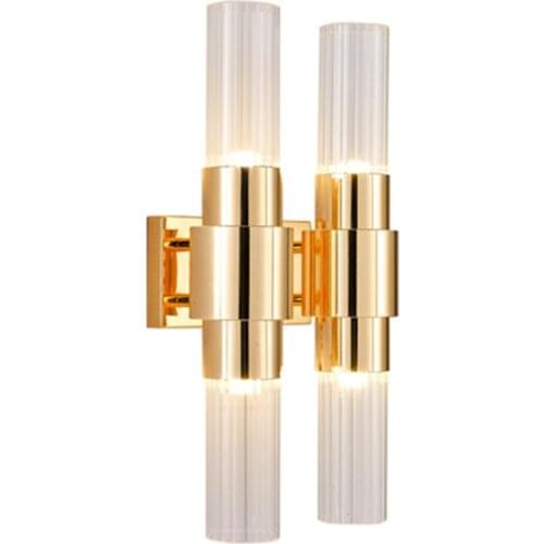Fashion Wall Lamp Modern LED Wall Light Creative Glass Lampshade Wall sconce For Hotel Villa Is Luxurious Wall Sconces Lighting