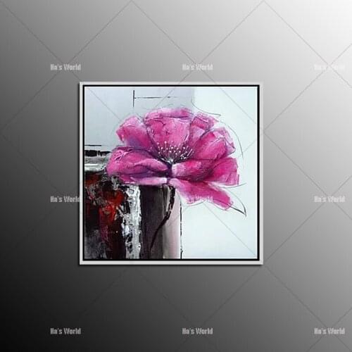 Canvas painting Four Seasons Tree Landscape Handpainted Oil Painting Kit Paint On Canvas Painting Calligraphy For Home Decor