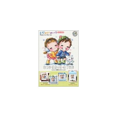 6-WY Top Quality Lovely Counted Cross Stitch Kit counted embroidery cross stitch SODA 4142