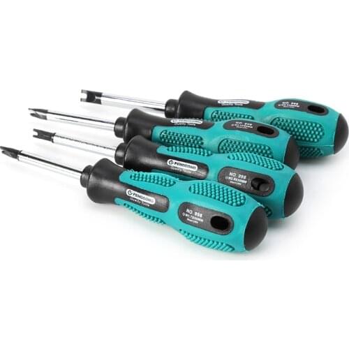4 Pcs Screwdriver Set Screwdriver Bits U Fork Type Magnetic Slotted Screw Driver CR-V Multi Function Hand Tool Set Drop Ship