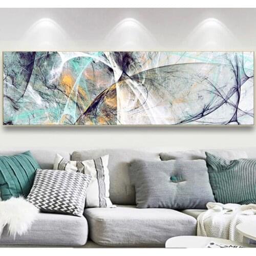 Wall Painting Abstract Art Oil Painting Posters and Prints Wall Art Canvas Painting Creative Line Pictures for Living Room Décor