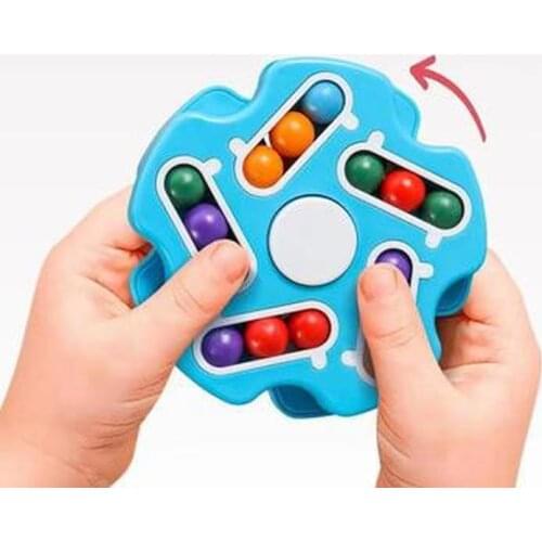 New Magic Beans Cube Fingertip Fidgets Toys Kids Adults Stress Relief Spin Beads Puzzles Children Education Intelligence Game