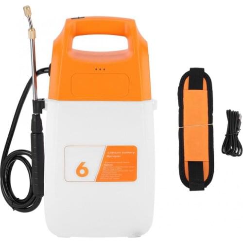 Watering Sprayer 6L Portable Garden Electric Watering Can Flower Press Gardening Sprayer Irrigation Can Tool