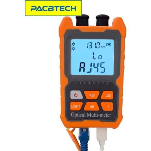 Handheld VFL+Power Meter Portable All-In-One Fiber Optic Power Meter With 5km Laser Source Visual Fault Locator