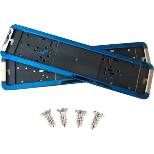 European license plate frame