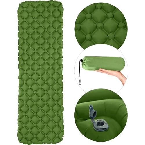 Camping sleeping pad mat Ultralight Inflatable mattress in tent Folding bed Portable Travel hiking trekking Air mat