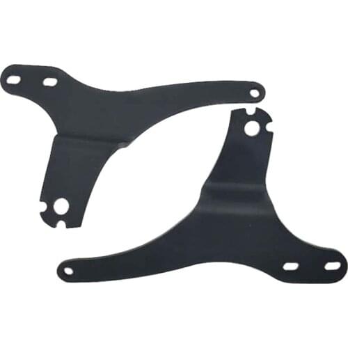 Motorcycle Multi-Purpose Driver Passenger Backrest Fixed Mount Black For Harley Touring Road King Street Road Glide 1998-2008