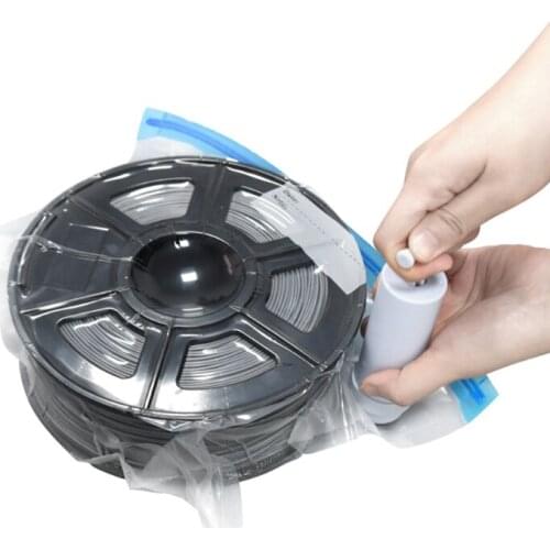 3D Printer Vacuum Sealing Bags Vacuum Pump for Filament Storage PLA TPU Materials Filament Dryer 1 Set C7AB